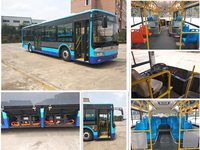 Bus électrique interurbain à faible prix, 12 m, 30 places, zéro émission, nouveau bus électrique de tourisme pour la ville