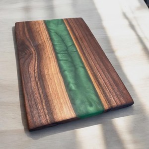 Planche à découper et plateau de service en bois Forme rectangulaire durable 12mm d'épaisseur - Product Image 1