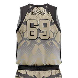 Nouveauté : Ensembles d'uniformes de basketball sans manches légers, 100 % polyester, respirants et antibactériens, personnalisables avec votre marque privée - Product Image 4