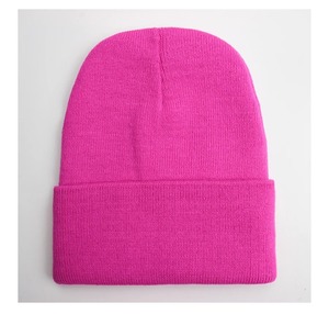 Gorro Unisex de mezcla de lana sólida bordado 3D suave y cálido Otoño Invierno SkullCap 24 colores Gorro gorros de esquí para hombres y mujeres - Product Image 3