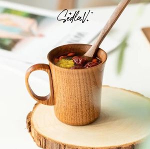 Petite tasse à thé en bois-Artisanat charmant-Tasse à thé rustique-Artisanat en bois exquis - Product Image 2