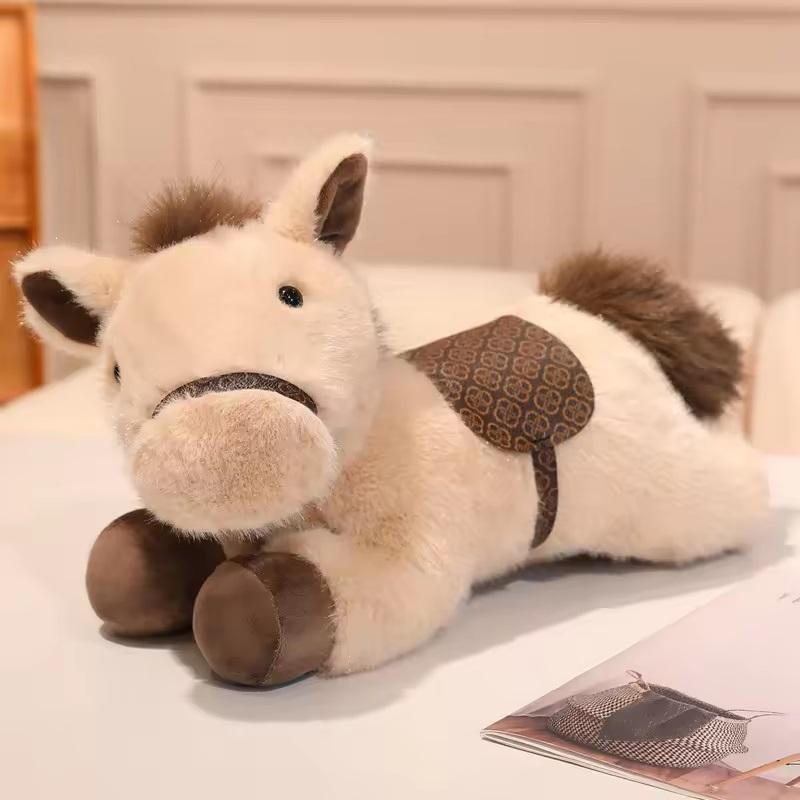 Anxin pony-beige-lying style