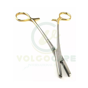 Pince à torsion en fil TC de haute qualité 8 pouces porte-aiguille Instrument chirurgical poignée en or dans un style unique - Product Image 1