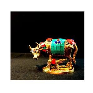 Esculturas de latón para decoración del hogar que aportan encanto antiguo y artesanía distintiva a las elegantes áreas de la sala de estar - Product Image 6