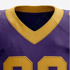 Uniforme de Fútbol Americano, Jersey con Número y Logotipo Bordados en 3D, Personalizado, Talla Grande, 100% Poliéster, Equipación Profesional - Product Image 4