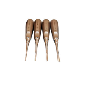 Premium Dental Straight Elevators Set 2mm, 3mm, 4mm, 5mm Instrumentos de extracción de dientes de acero inoxidable para cirugía oral - Product Image 3