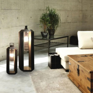 Modern Luxury European Style Set 2 <b>Large</b> Metal Floor <b>Candle</b> Holders Elegant <b>Lanterns</b> Christmas Wedding Home Decoration Handmade - Product Image 3