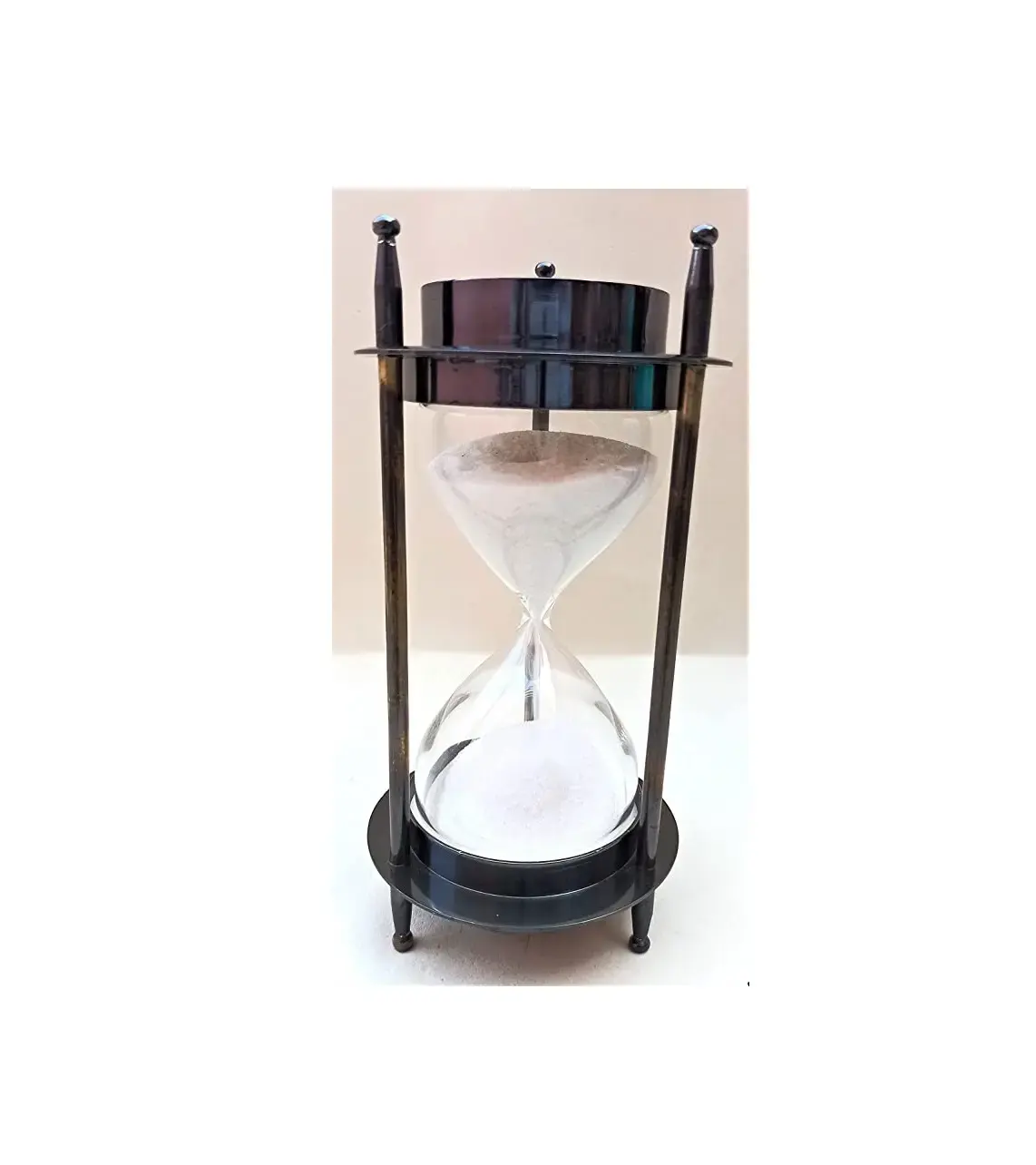 Durable High Quality Sand Clock Metal Hour Glass Sand Timer for Vintage Home Decor for Wedding Gift in Wholesale Low Price