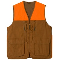 Gilet de chasse en montagne de qualité Super fantastique, chasse en forêt d'oiseaux Orange beau gilet de chasseur en montagne