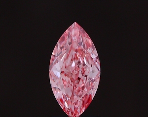 Diamante Cultivado en Laboratorio de 0.92 Quilates, Corte Marquesa, Color Rosa Morado Intenso, Claridad VS1, Certificado IGI, Excelente Calidad 603368420 - Product Image 1