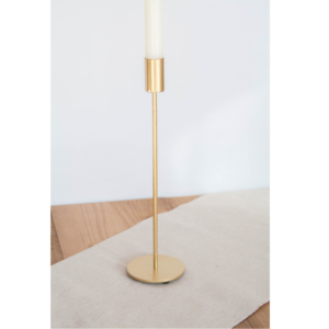 Bougeoir en métal doré pour la décoration de la maison Bougeoir de décoration de table de mariage et de salle à manger aux meilleurs prix - Product Image 6