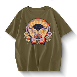 2026 Casual Plus Size Women's Oversized Cotton T-<b>Shirts</b> from Bangladesh Graphic Print Streetwear Tee OEM Manufacturer Supply - Product Image 1