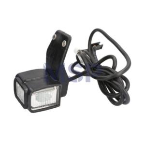 31-3104-097 - Aspock SUPERPOINT IV LED - Droit - Support pendulaire, connexion P&R - Rouge/blanc/orange - Câble de 2 m - TrailerPart-MSP - Product Image 3