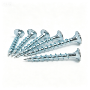 Tornillo para paneles de yeso de alta dureza, rosca gruesa, chapado en zinc azul - Product Image 1