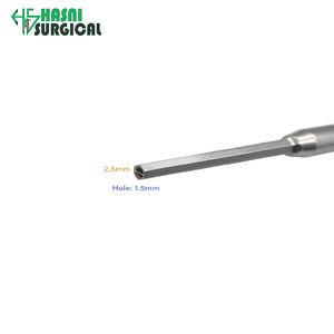 Destornillador Hexagonal Ortopédico de Acero Inoxidable para Interferencia Médica, Instrumento Quirúrgico Ortopédico Manual - Product Image 4