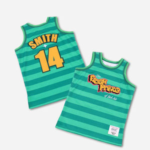 Maillot de basket-ball unisexe sans manches, design personnalisé par sublimation, imperméable, respirant, séchage rapide, tailles adultes, 100% polyester - Product Image 5