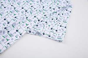 Chemise de golf pour homme, évacuation de l'humidité, séchage rapide, impression, polos de performance pour homme - Product Image 2