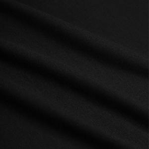 Option d'impression vierge de t-shirt en coton noir pur personnalisé de haute qualité pour hommes disponible - Product Image 5