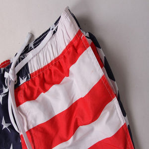 Pantalones cortos de playa de verano para hombre de demanda personalizada de alta calidad, pantalones cortos de natación de surf informales con estampado sólido al por mayor - Product Image 4