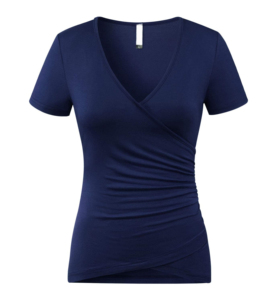 Camiseta de Verano Personalizada para Mujer, 100% Algodón, Transpirable, Ecológica, Informal, Diseño Sólido Bordado, Diseña la Tuya Propia, Mejor Precio - Product Image 4