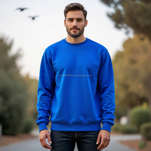 Sudaderas de manga corta de punto transpirables para hombre, Jersey informal con logotipo personalizado, Sudaderas con cuello redondo para hombre - Product Image 1