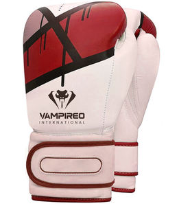 Guantes de boxeo de entrenamiento profesional personalizados 2025 de 10oz, empuñaduras de cuero PU Real de calidad Premium, escenas al aire libre, gran oferta - Product Image 4