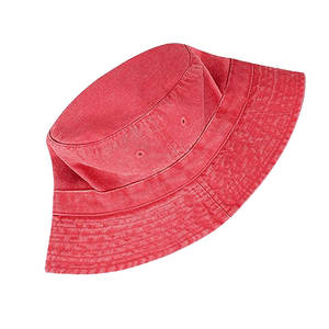 Sombrero de playa de cubo de algodón Unisex liso de etiqueta privada en cantidad a granel ropa de calle uso de todas las estaciones sombreros de cubo en MOQ bajo - Product Image 3