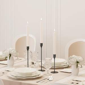 Portavelas de metal alto y duradero con acabado resistente a la intemperie para uso en exteriores para precio de venta de exportación - Product Image 4