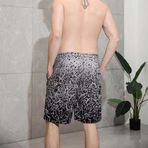 Pantalones cortos de playa para hombre de poliéster sublimación personalizada pantalones cortos sueltos para Hombre Ropa de verano Pantalones cortos de playa - Product Image 4