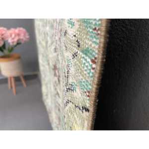 พรมลายวินเทจสไตล์ตุรกี ขนาด 3x5.9 ฟุต (91x180 ซม.) สีเขียวลายพราง - Product Image 4