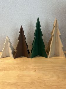 เครื่องประดับต้นคริสต์มาสไม้ทำมือคุณภาพสูง เป็นมิตรกับสิ่งแวดล้อม ปรับแต่งขนาดและรูปทรงได้ ทำจากไม้เชอร์รี่ สำหรับทุกโอกาส - Product Image 6