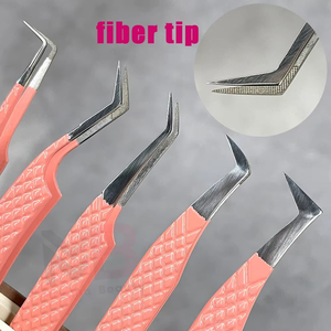 Pinzas de Acero Inoxidable de Alta Calidad, Súper Ventas, con Agarre Sólido y Fuerte para Extensiones de Pestañas - Product Image 5