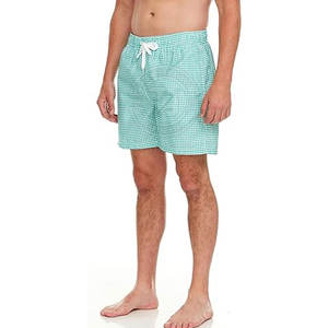 Short de bain homme 100% coton haute qualité tenue décontractée bas prix respirant séchage rapide motif solide confortable personnalisable - Product Image 2