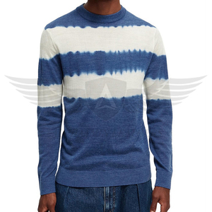 Manga larga Color azul Buena venta Nueva llegada Nueva moda Ropa de calle cómoda Nuevo diseño Tie Dye Sudaderas para adultos - Product Image 1