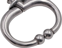 1pc Pince à nez pour bétail, outil de traction pour bovins, anneaux de nez, pinces à nez pour l'élevage, accessoire d'élevage, prix bas