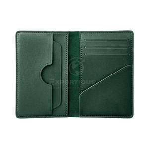 Tarjetero de Cuero de Alta Calidad con Diseño Personalizado, Logotipo Personalizado, Diseño Plegable para Múltiples Tarjetas, Uso Comercial, Transpirable e Informal - Product Image 1