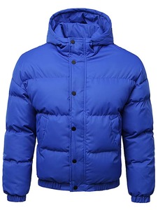 Chaqueta de Invierno Gruesa Impermeable y Cortavientos con Logotipo Personalizado en la Parte Delantera para Hombre, Venta al por Mayor - Product Image 5