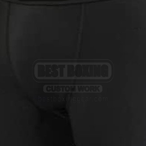 กางเกงขาสั้นรัดกล้ามเนื้อสำหรับผู้ชายกางเกงขาสั้นแบบหลายกระเป๋าสีล้วน - Product Image 6