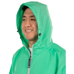 Vente chaude hommes printemps été coupe-vent veste de pluie plaine Style décontracté avec fermeture à glissière taille XL coque en Nylon Offre Spéciale - Product Image 3