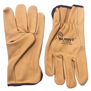 High Quality Garden <b>Driver</b> <b>Gloves</b> Custom Logo Safety Leather Outdoor Work Winter <b>Gloves</b> 2023 - Product Image 1