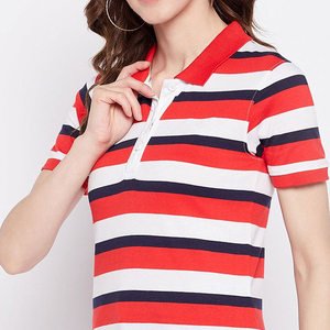 Polos Personalizados para Mujer Hechos con el Mejor Material, Polos Casuales de Alta Calidad, Corte Ajustado, en Existencia - Product Image 3
