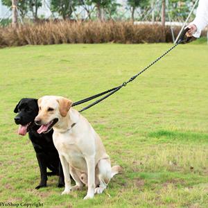 2-in-1 <span class=keywords><strong>Dual</strong></span>-Enredados <span class=keywords><strong>Dog</strong></span> Lead Rope Nenhum Emaranhado Melhor Aderência Reflexivo Nylon <span class=keywords><strong>Dog</strong></span> <span class=keywords><strong>Leash</strong></span> para Andar Sem Emaranhado - Product Image 6