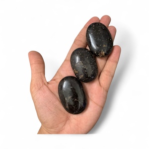 Piedra de Palma de Ágata MUNTAHA Premium para Caligrafía, Cristal Curativo Pulido, Forma Ovalada, Colección Metafísica Feng - Product Image 3