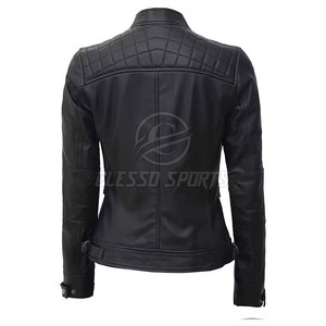 Chaqueta de Cuero Personalizada para Mujer |   Fabricante OEM y de Marca Privada - Product Image 4