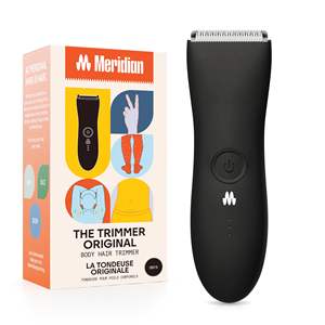 Tondeuse corporelle électrique noire pour hommes et femmes, autonomie de 90 minutes, rasage sûr et propre avec lame en céramique étanche - Product Image 3