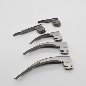 Laryngoscope manuel pédiatrique à lame métallique en acier inoxydable, instrument de haute qualité certifié CE, équipement médical de classe II - Product Image 3