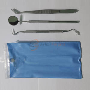 Juego de 3 herramientas de diagnóstico, kit de examen dental de odontología, Instrumentos dentales básicos profesionales - Product Image 3