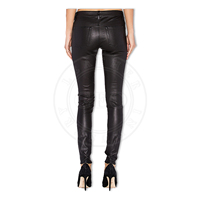 OEM Elegante Damen hose aus echtem Leder, hochwertiges Finish