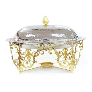 Chauffe-plat rectangulaire en verre 9L en acier inoxydable pour buffet de mariage, banquets, hôtel, équipement de restauration de l'Inde - Product Image 6