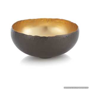 Tazón Decorativo de Diseño Elegante de Color Blanco de Dubái, de la Mejor Calidad con Diseño de Hojas Doradas - Product Image 5